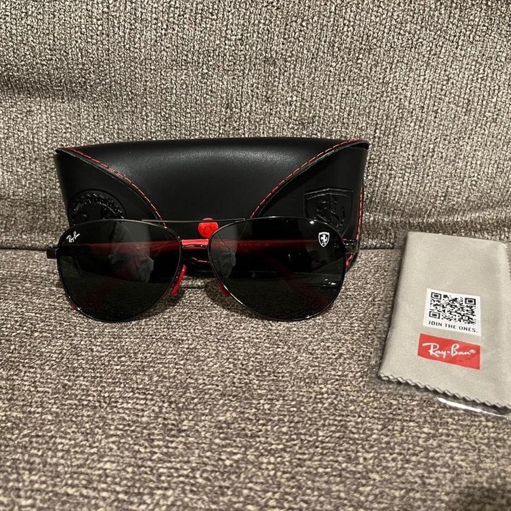 Ray-Ban  Ferrari Aviator Sunglasses